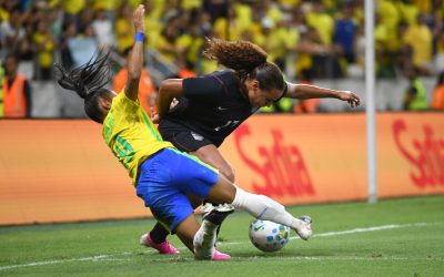 Brasil é batido pelos EUA em amistoso em Fortaleza com recorde de público