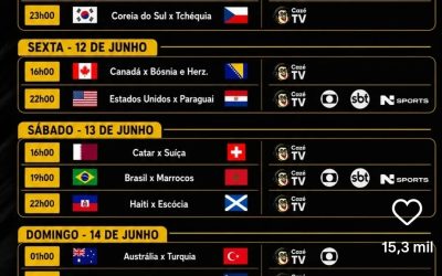Abertura da Copa 2026 terá eventos simultâneos em três países