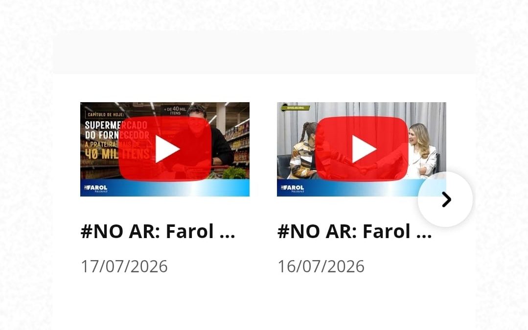 “Farol Nacional” lança barra de podcasts