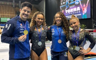 Brasil fecha Copa do Mundo de ginástica com mais cinco pódios