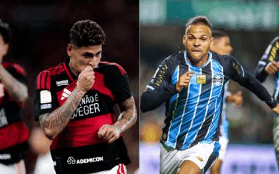 Fla e Grêmio decidem nos acréscimos e vencem pelo Brasileirão