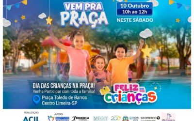 ACIL promove o Vem pra Praça e movimenta o Centro de Limeira neste sábado